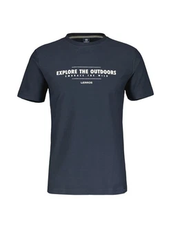 LERROS T-Shirt Dunkelblau/Blau LERROS T-Shirt Dunkelblau/Blau