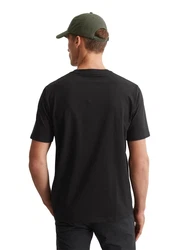 Marc O'Polo T-Shirt Schwarz/Rot