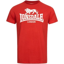 Lonsdale T-Shirt St. Erney Rot