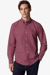 Next Langarmhemd Oxfordhemd Rot/Dunkelrot/Bordeaux