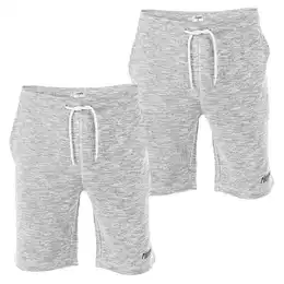 Sweatshorts Herren Shorts RIVMike 2er Pack Regular Fit Bermudashorts aus pflegeleichter Baumwollmischung