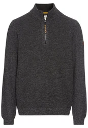camel active Pullover Dunkelgrau/Grau/Hellgrau