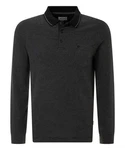 Pierre Cardin Poloshirt Dunkelgrau/Grau/Schwarz