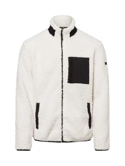 Nils Sundström Sweatshirt Weiß/Creme/Schwarz