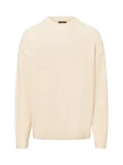 Nils Sundstrm Strickpullover Gelb/Weiß/Creme/Khaki/Beige