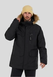 Winterjacke Venture Parka klassische Parka mit Kapuze und Kunstfellbesatz