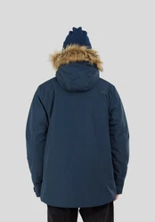 Fundango Winterjacke Venture Parka mit Kapuze Hellblau/Dunkelblau/Blau
