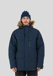 Fundango Winterjacke Venture Parka mit Kapuze Hellblau/Dunkelblau/Blau
