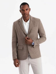 Sakko Klassisches Herren-Sakko mit Rayon-Zusatz