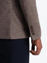 OMBRE Klassisches Herren-Sakko Khaki/Braun/Grau/Beige