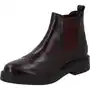 Dunkelrote Chelsea Boots image