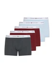 Tommy Hilfiger Underwear Trunk 5P TRUNK mil denim/deep rouge/breezy blau