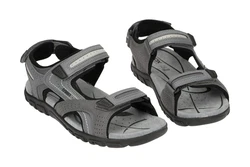 GEOX Uomo Sandal Strada stone/hellgrau