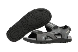 GEOX Uomo Sandal Strada stone/hellgrau