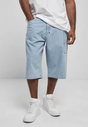 Stoffhose Herren Denim Shorts (1-tlg)