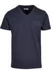 DEF T-Shirt Herren Dunkelblau/Blau