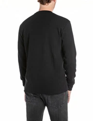 Replay Longsleeve T-Shirt schwarz