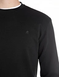 Replay Longsleeve T-Shirt schwarz