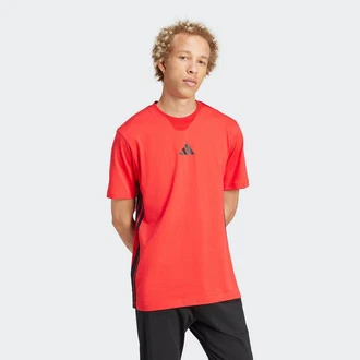 ADIDAS SPORTSWEAR Funktionsshirt 3S SJ Rot/Orange