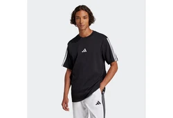 adidas Sportswear T-Shirt 3S SJ T B Schwarz/Dunkelgrau/Dunkelblau