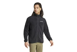 ADIDAS TERREX Funktionsfleecejacke schwarz/wei