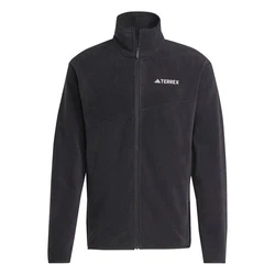ADIDAS TERREX Funktionsfleecejacke schwarz/wei