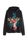 Next Kapuzensweatshirt Weihnachtliches Sweatshirt-Hoodie Türkis