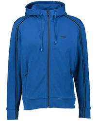 BOSS Sweatjacke mit Kapuze SAGGY Blau/Hellblau