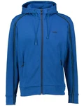 BOSS Sweatjacke mit Kapuze SAGGY Blau/Hellblau