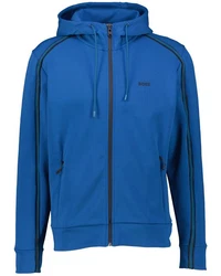 BOSS Sweatjacke mit Kapuze SAGGY Blau/Hellblau