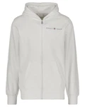 Gant Sweatjacke mit Kapuze Grau/Hellgrau/Beige