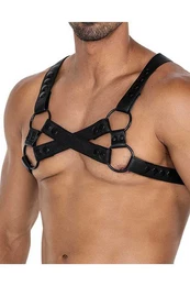 T-Shirt Harness schwarz variabel sexy