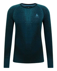 Odlo Funktionsunterhemd Herren Base Layer BLACKCOMB Türkis/Grün/Dunkelgrün