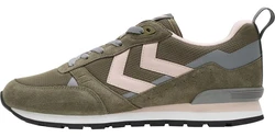 hummel Sneaker Dunkelgrün/Grün/Khaki/Beige