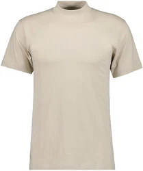 RAGMAN Stehkragenshirt Khaki/Braun