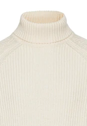 camel active Rollkragenpullover Creme/Weiß/Beige/Khaki