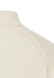 camel active Rollkragenpullover Creme/Weiß/Beige/Khaki