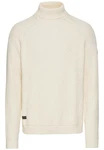 camel active Rollkragenpullover Creme/Weiß/Beige/Khaki
