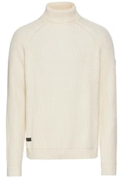 camel active Rollkragenpullover Creme/Weiß/Beige/Khaki