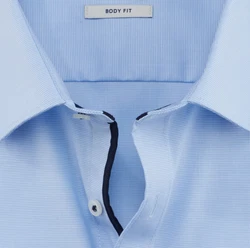 OLYMP Businesshemd Level Five body fit Hellblau/Dunkelblau/Blau/Pastell