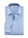 OLYMP Businesshemd Level Five body fit Hellblau/Dunkelblau/Blau/Pastell