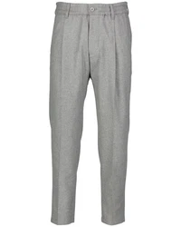 Drykorn Bundfaltenhose CHASY Regular Fit Grau/Hellgrau