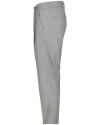 Drykorn Bundfaltenhose CHASY Regular Fit Grau/Hellgrau