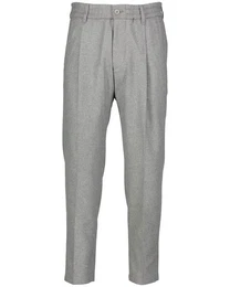 Bundfaltenhose Herren Bundfaltenhose mit Wolle CHASY Regular Fit (1-tlg)