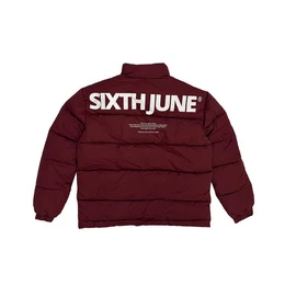 Steppjacke Logo-Print