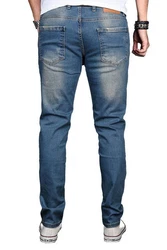 Alessandro Salvarini Jeans ASLuca Blau/Grau/Hellblau