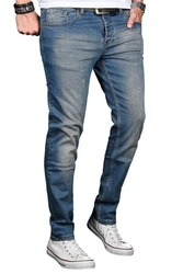 Alessandro Salvarini Jeans ASLuca Blau/Grau/Hellblau