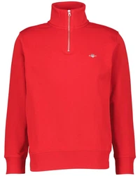 Gant Sweatshirt REGULAR SHIELD HALF ZIP SWEAT Rot