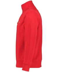 Gant Sweatshirt REGULAR SHIELD HALF ZIP SWEAT Rot