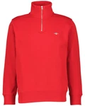 Gant Sweatshirt REGULAR SHIELD HALF ZIP SWEAT Rot